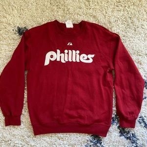 Vtg Retro Logo Philadelphia Phillies Sweatshirt